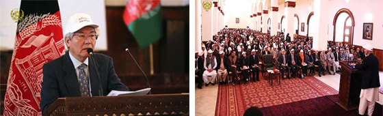 Afghanistan president challenges the youth to tackle corruption