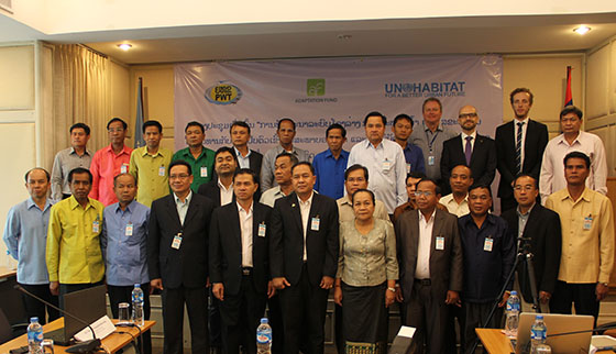 Adaptation Fund and UN-Habitat mitigate climate change challenges in Lao PDR 