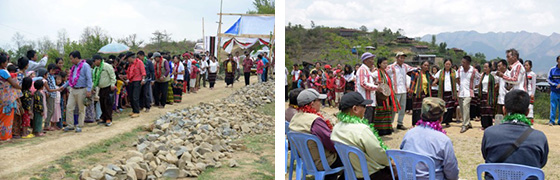 Parliamentarians of Myanmar inaugurated Road renovation under the Japan funded project implemented by UN-Habitat