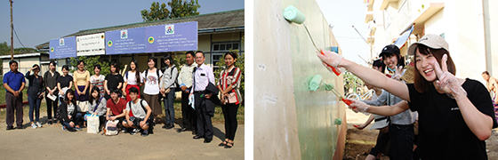 A Study Tour of University Students from Fukuoka to UN-Habitat Myanmar