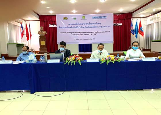 Building resilience by pursuing climate actions for achieving sustainable development: UN-Habitat and Adaptation Fund forging partnership with the Government of Lao PDR