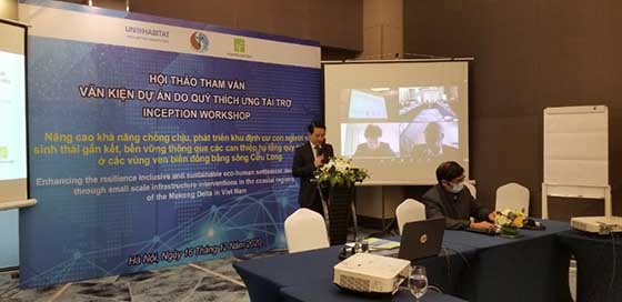 UN-Habitat and Adaptation Fund forging partnership with the Government of the Socialist Republic of Viet Nam – Inception Workshop for launching the project