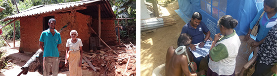 Emergency Shelter Relief for Flood and Landslide Affected Households in Kalutara and Galle Districts of Sri Lanka