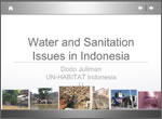 water overview of Indonesia