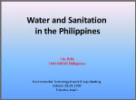 water overview of Philippines